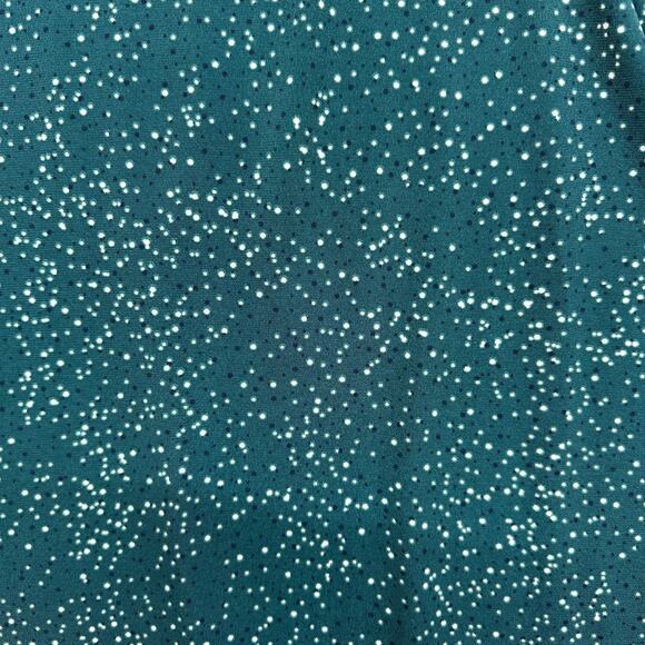 LulaRoe Polka Dot A-Line Maxi Skirt WMN XL Green White Black Pull On Lightweight - Picture 2 of 8